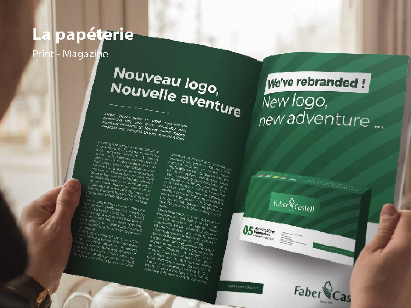 Projet Faber-Castell — direction artistique CREAO