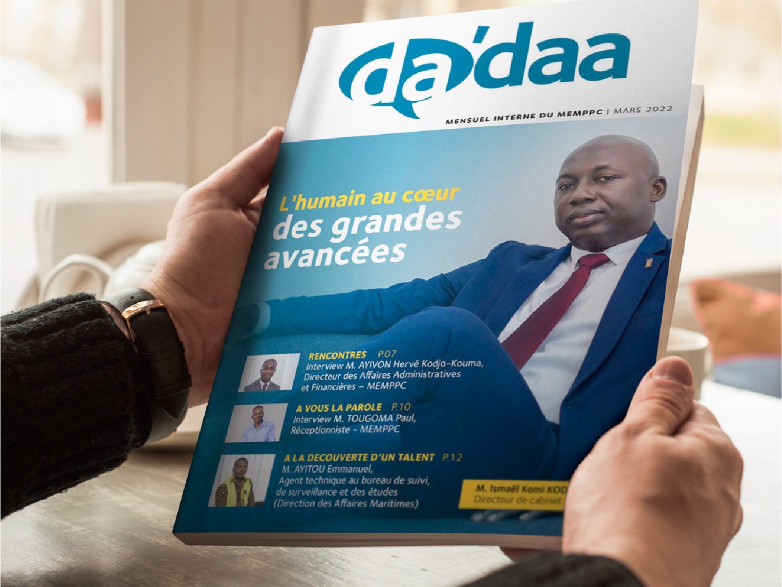 Projet Ministère de l'Économie Maritime — éditorial et magazine