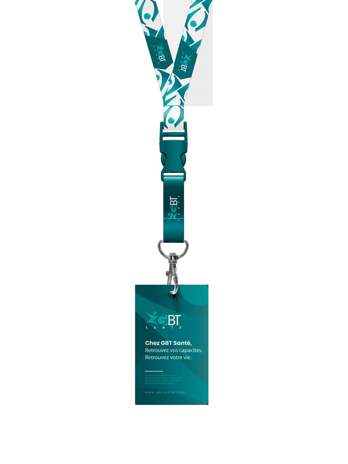 Badge & lanyard