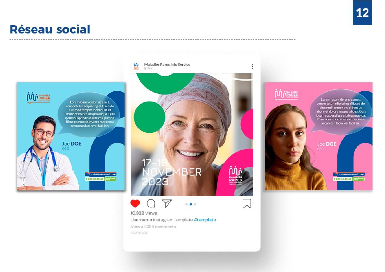 Posts réseaux sociaux
