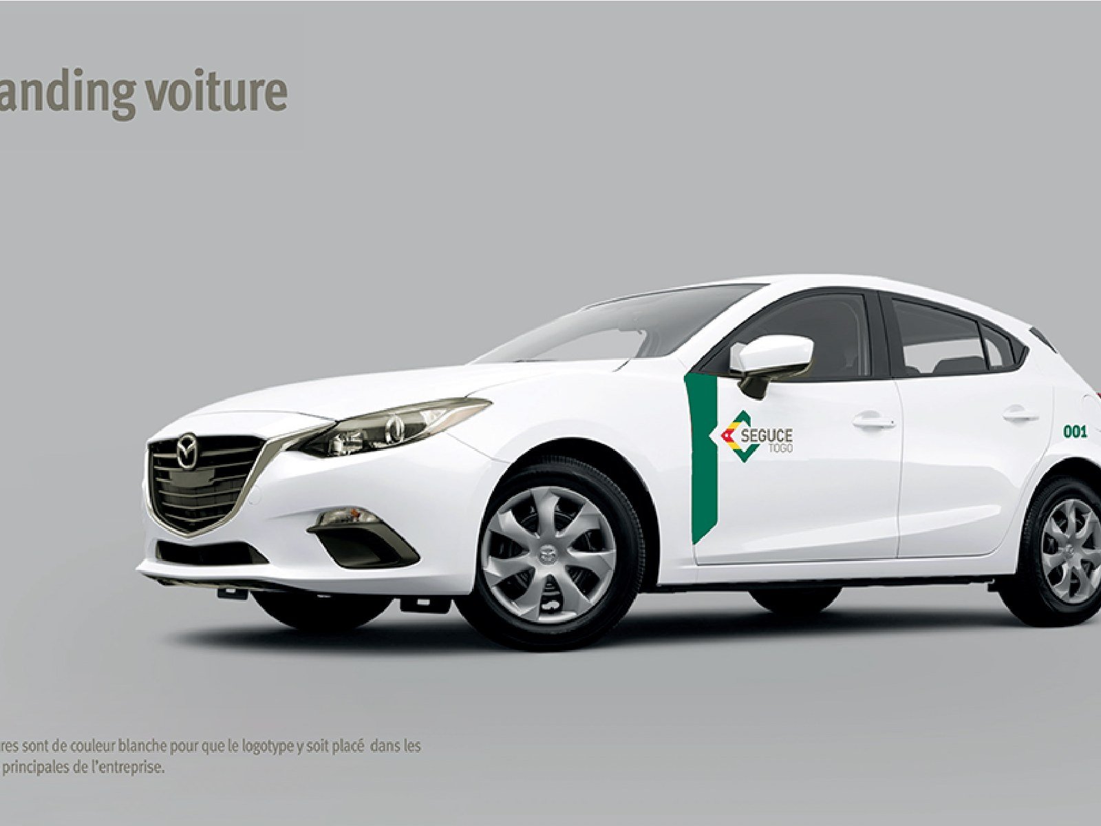 Projet SEGUCE Togo — identité visuelle et branding